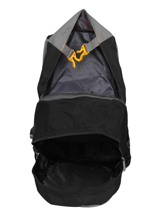 Liker Bag Rucksack Hiking Daypack, Wild Life, for Women, Men, Girls, Camping, Travelling, Black (Grey) - Image 4